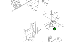 Крышка 134-62-67131 Komatsu