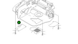 Крышка 21X-54-31521 Komatsu