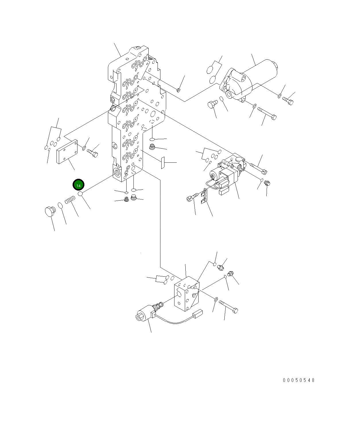 Крышка 714-07-25160  Komatsu