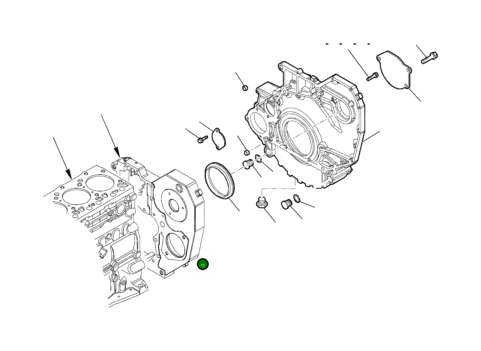 Болт EA4899103 Komatsu