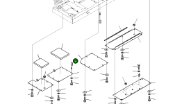 Крышка 208-54-77620 Komatsu