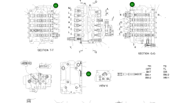 Кольцо уплотнительное (O-Ring) 2180-1217D67 Komatsu