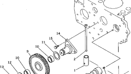Вал KT15221-2425-5 Komatsu
