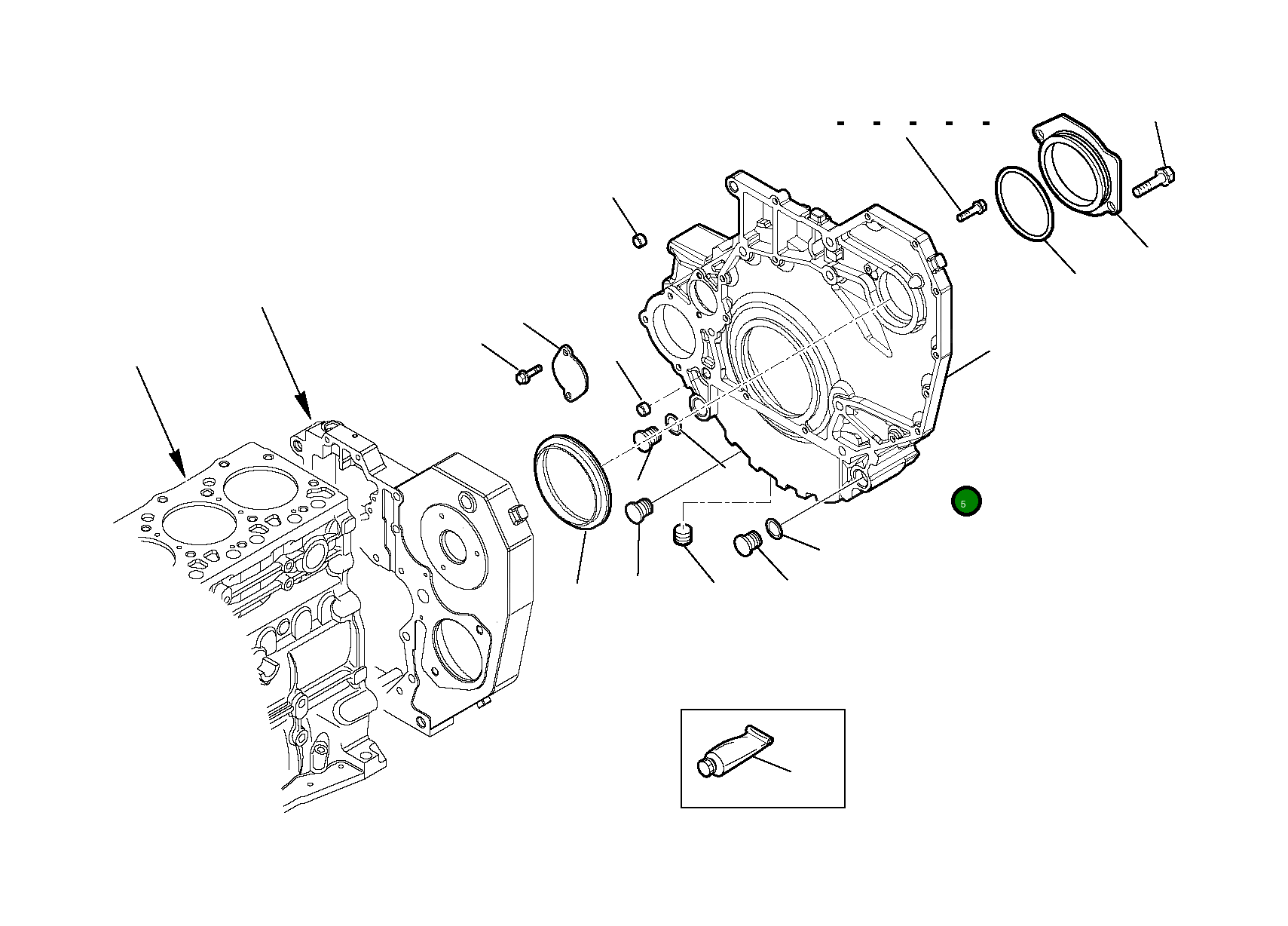 Болт EA4899074 Komatsu
