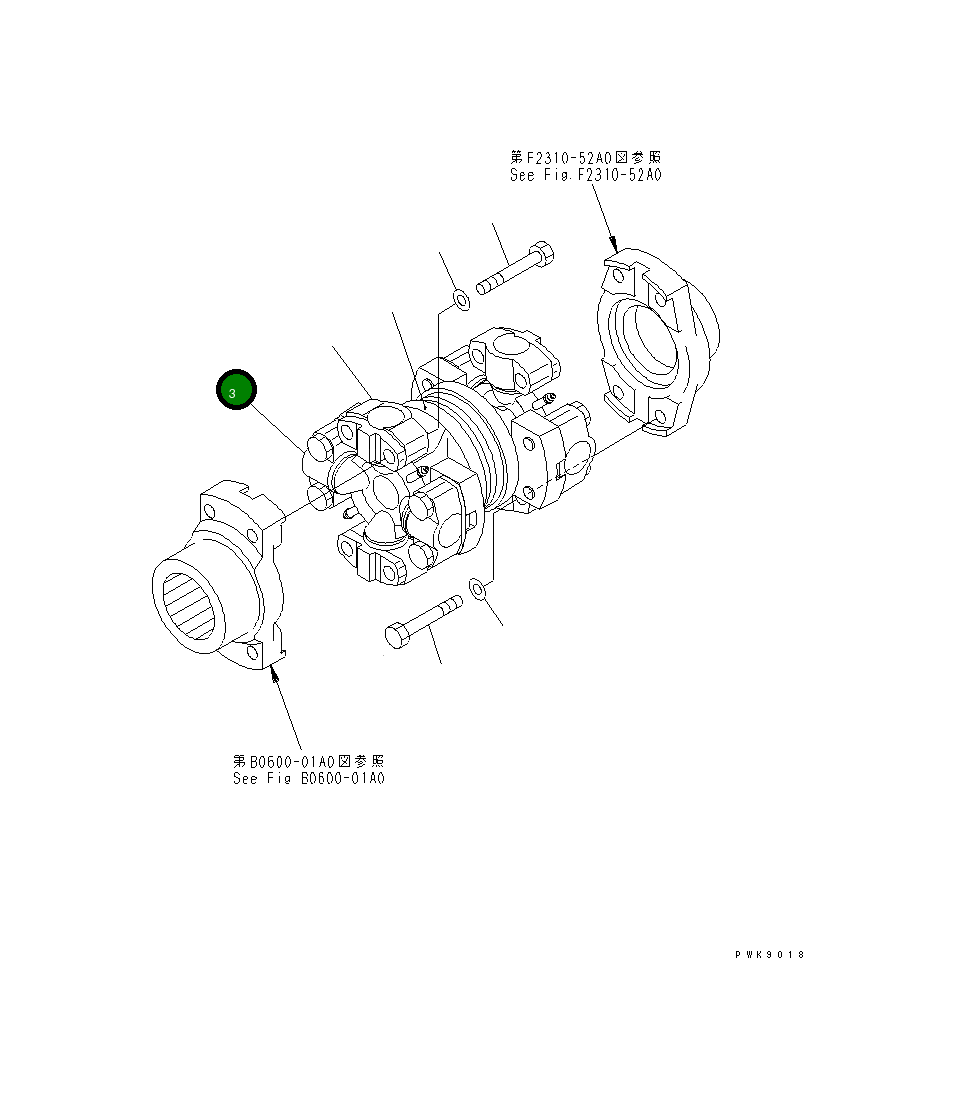 Болт 424-20-12690 Komatsu