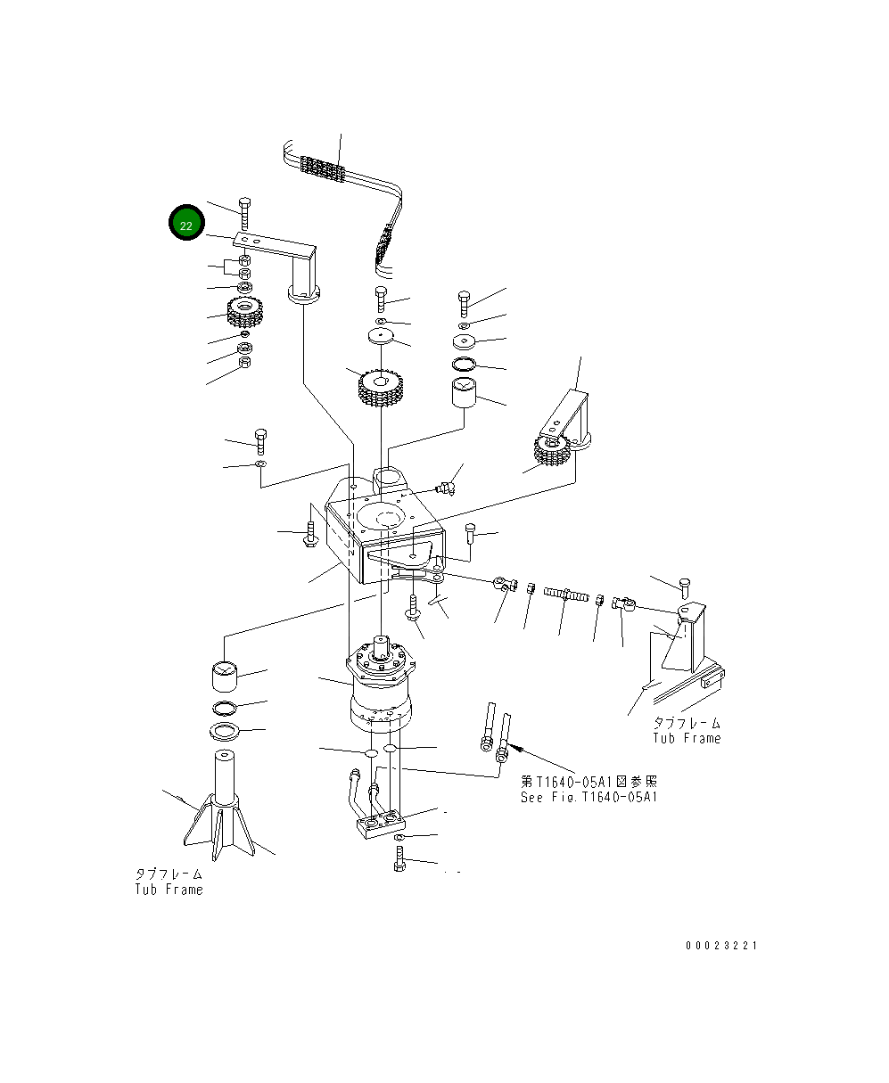 Болт 01017-52030 Komatsu