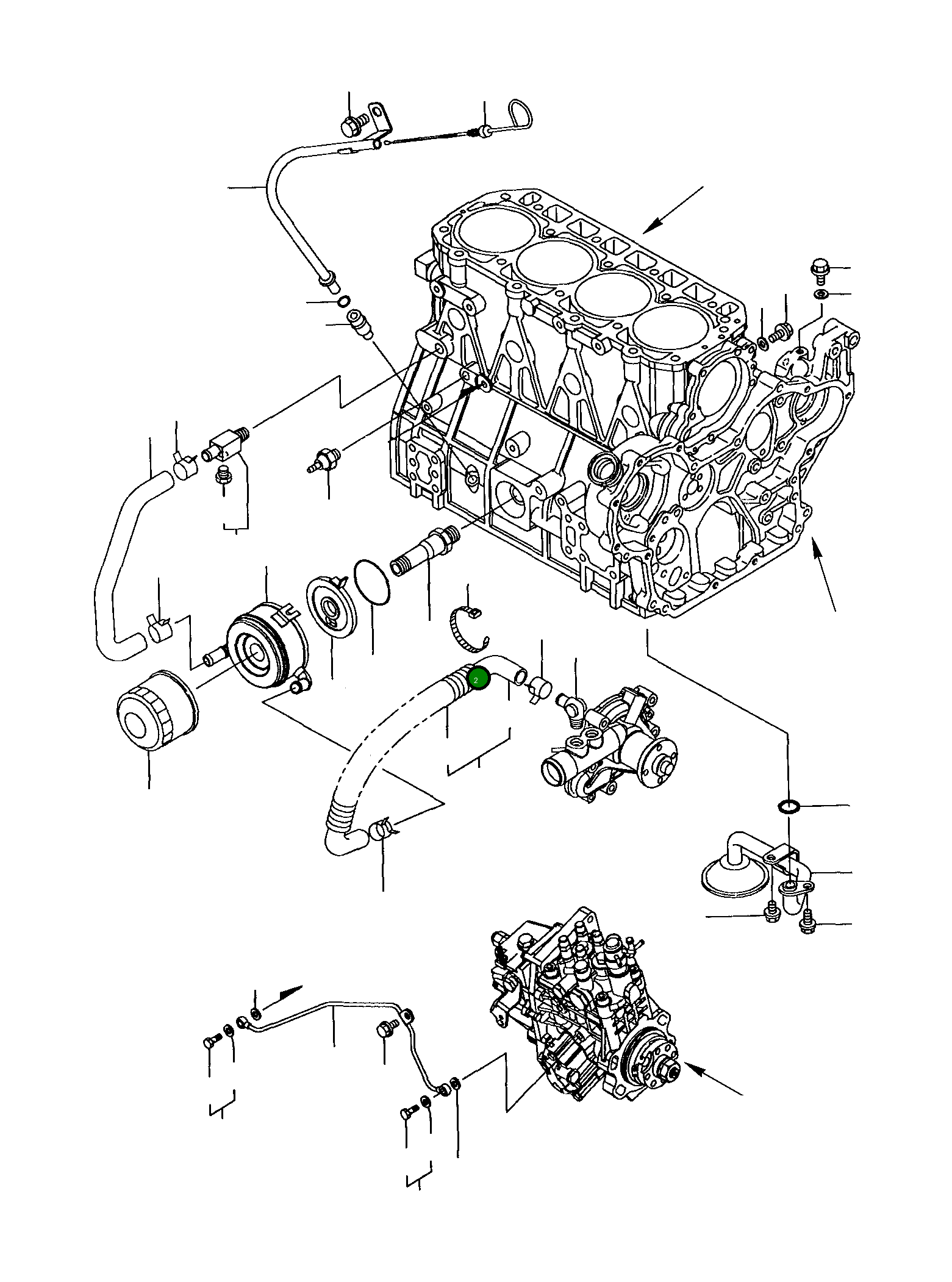 Болт YM123912-33100  Komatsu