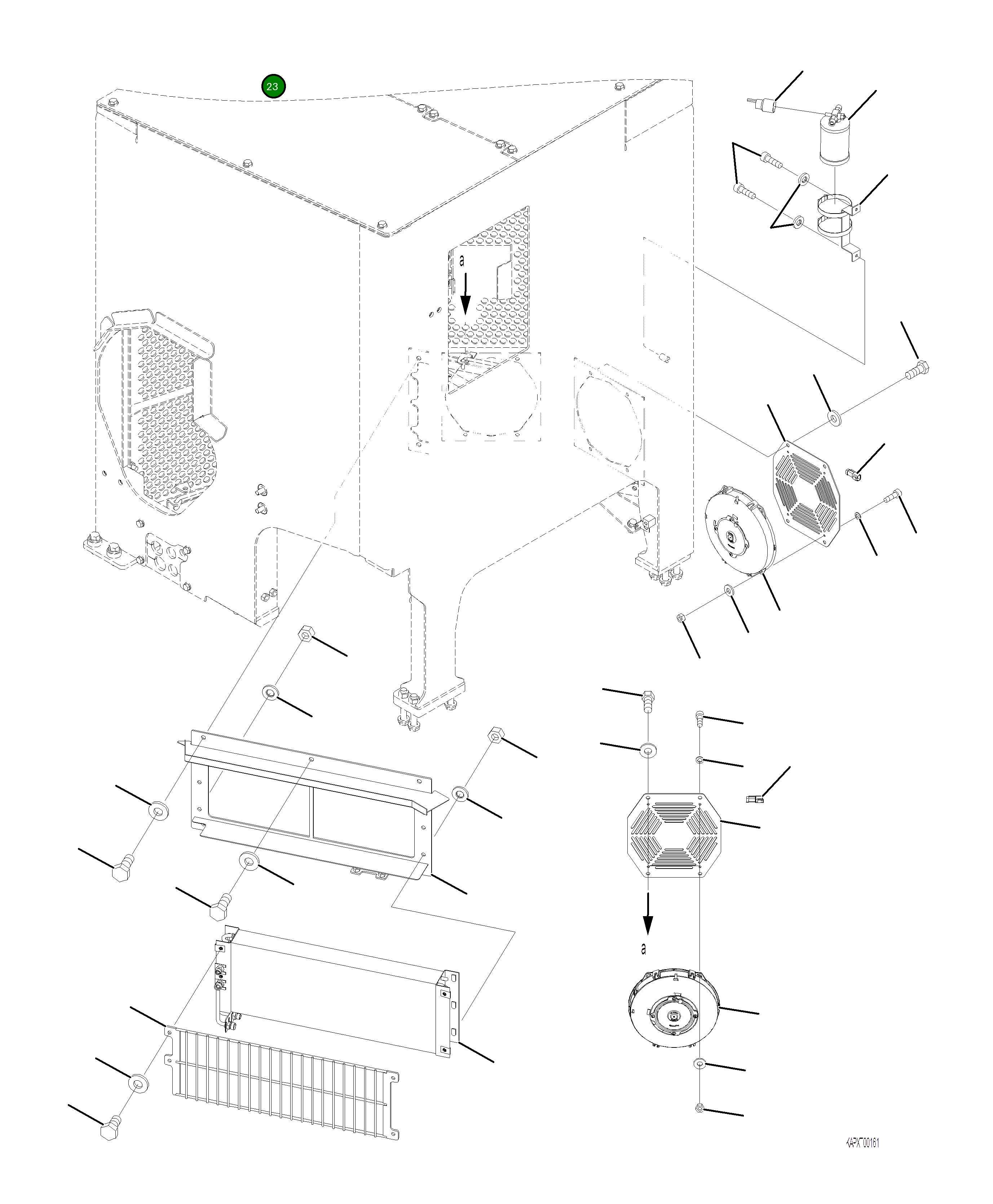 Болт 01252-A0620 Komatsu