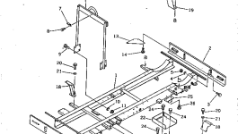 Крюк M721165306800 Komatsu