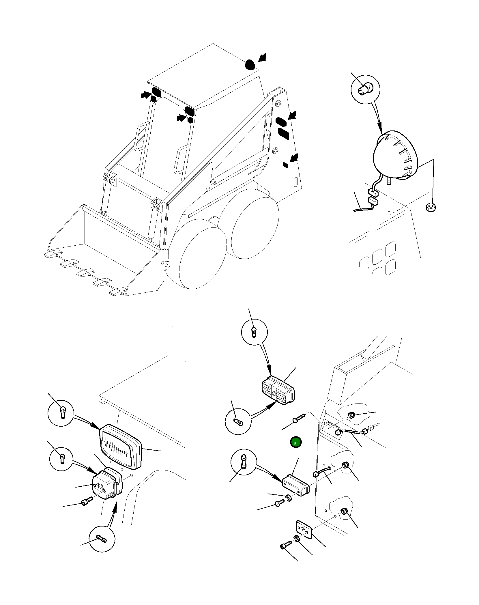 Болт 801015044 Komatsu