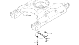 Крышка 21K-973-J130 Komatsu