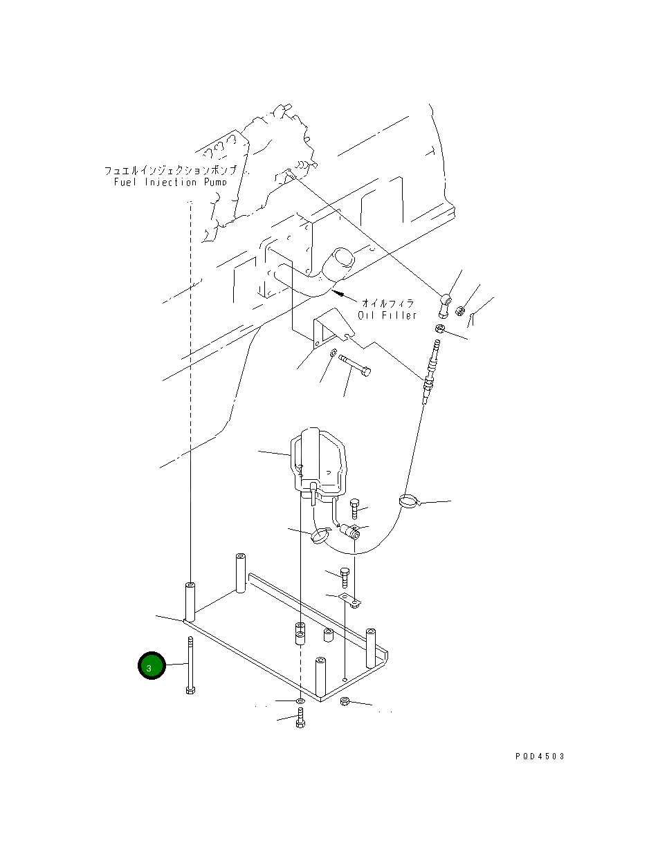 Болт 01011-31050 Komatsu