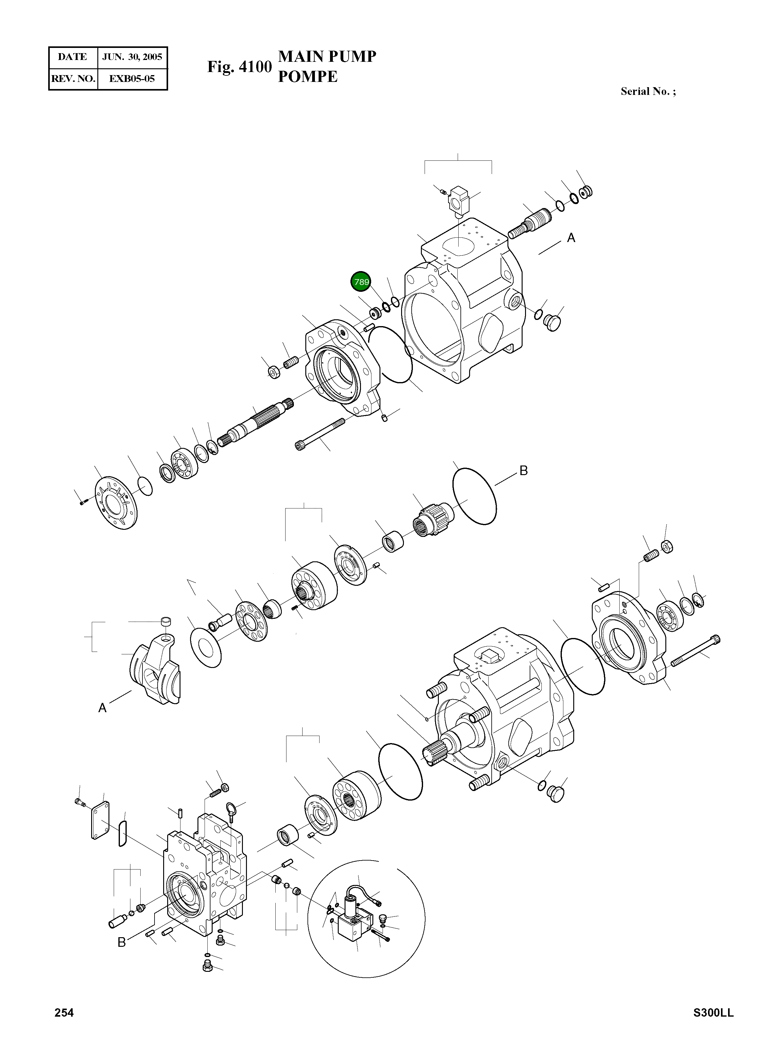 Кольцо OT2BP18  Komatsu