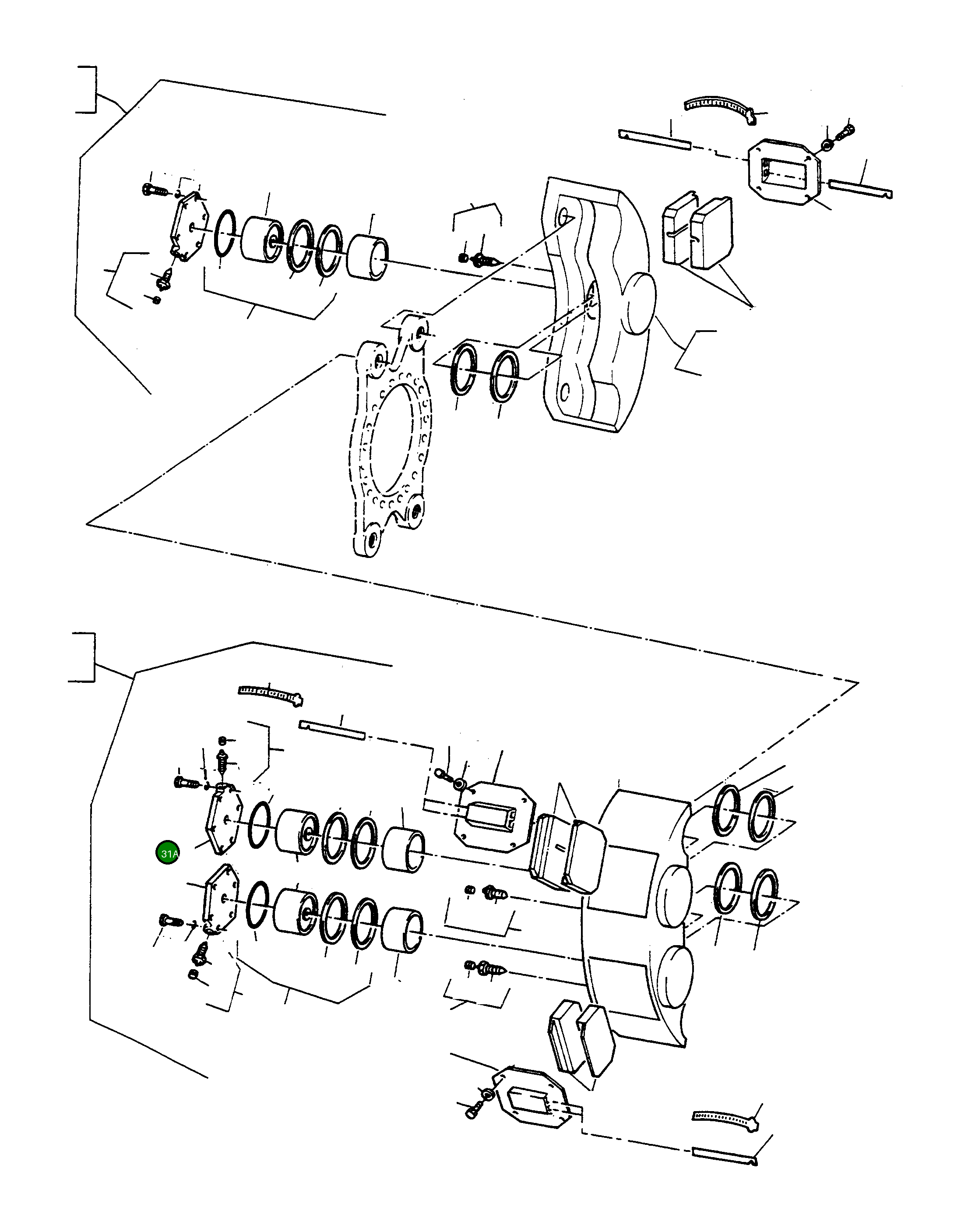 Крышка 3235193M1 Komatsu