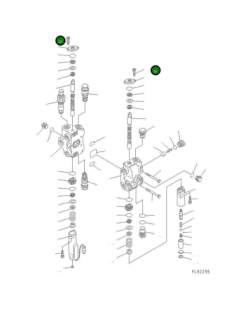 Болт 01252-30620 Komatsu