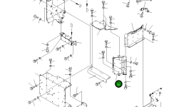 Крышка 6261-11-2730 Komatsu