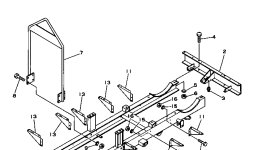 Кронштейн M710021566801 Komatsu