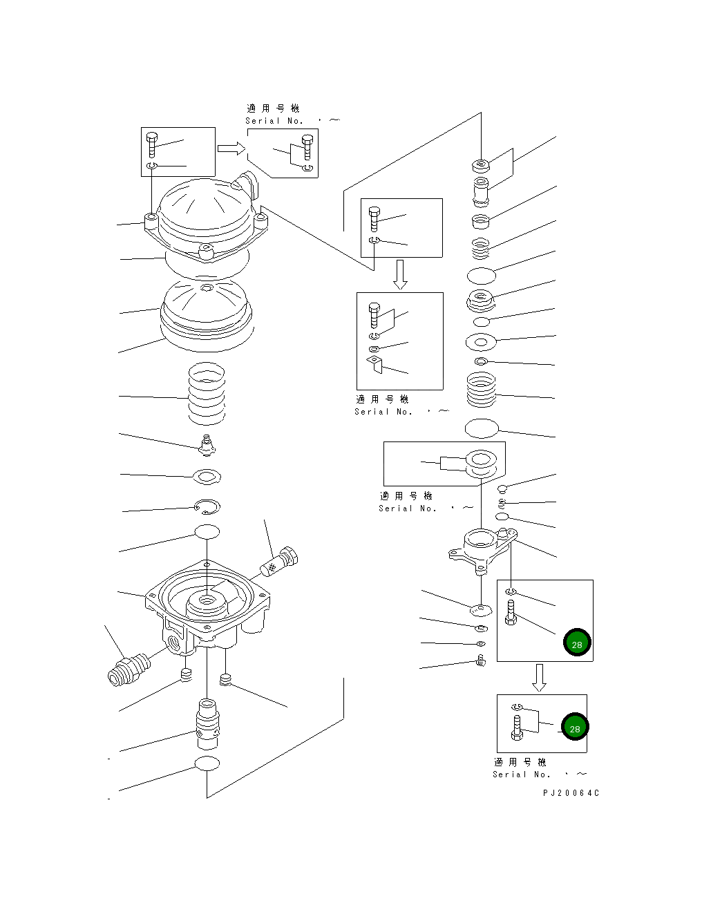 Болт 567-35-11470 Komatsu