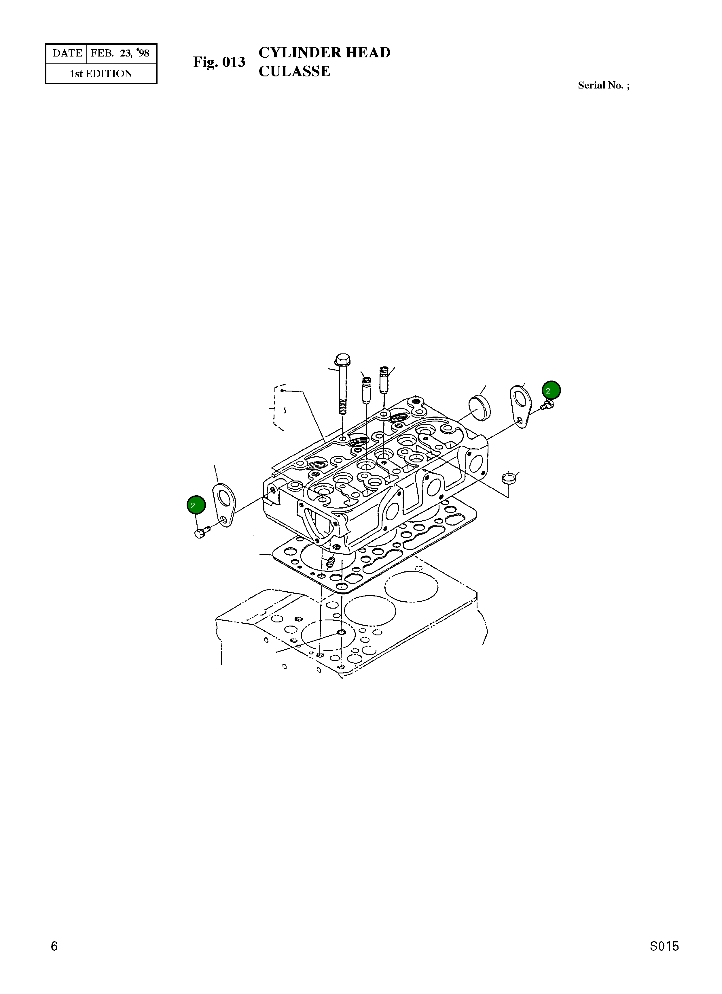 Болт 01123-50816 Komatsu