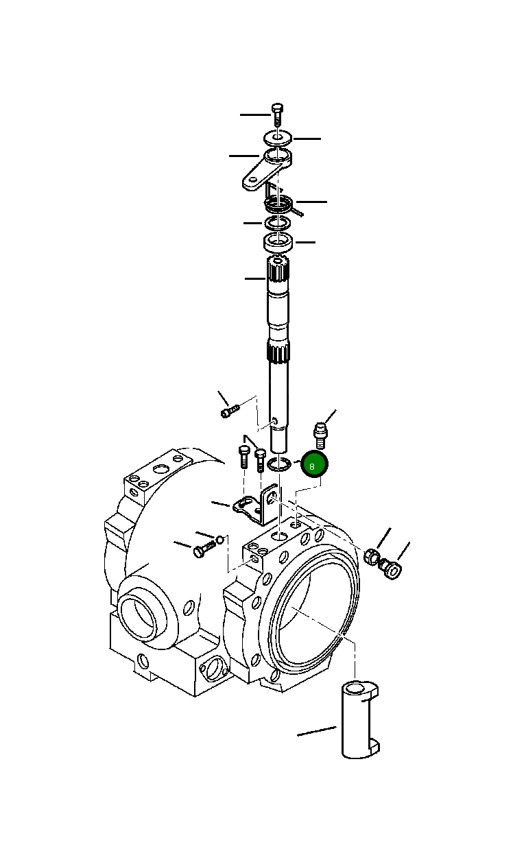 Кольцо уплотнительное (O-Ring) CA0032990 Komatsu