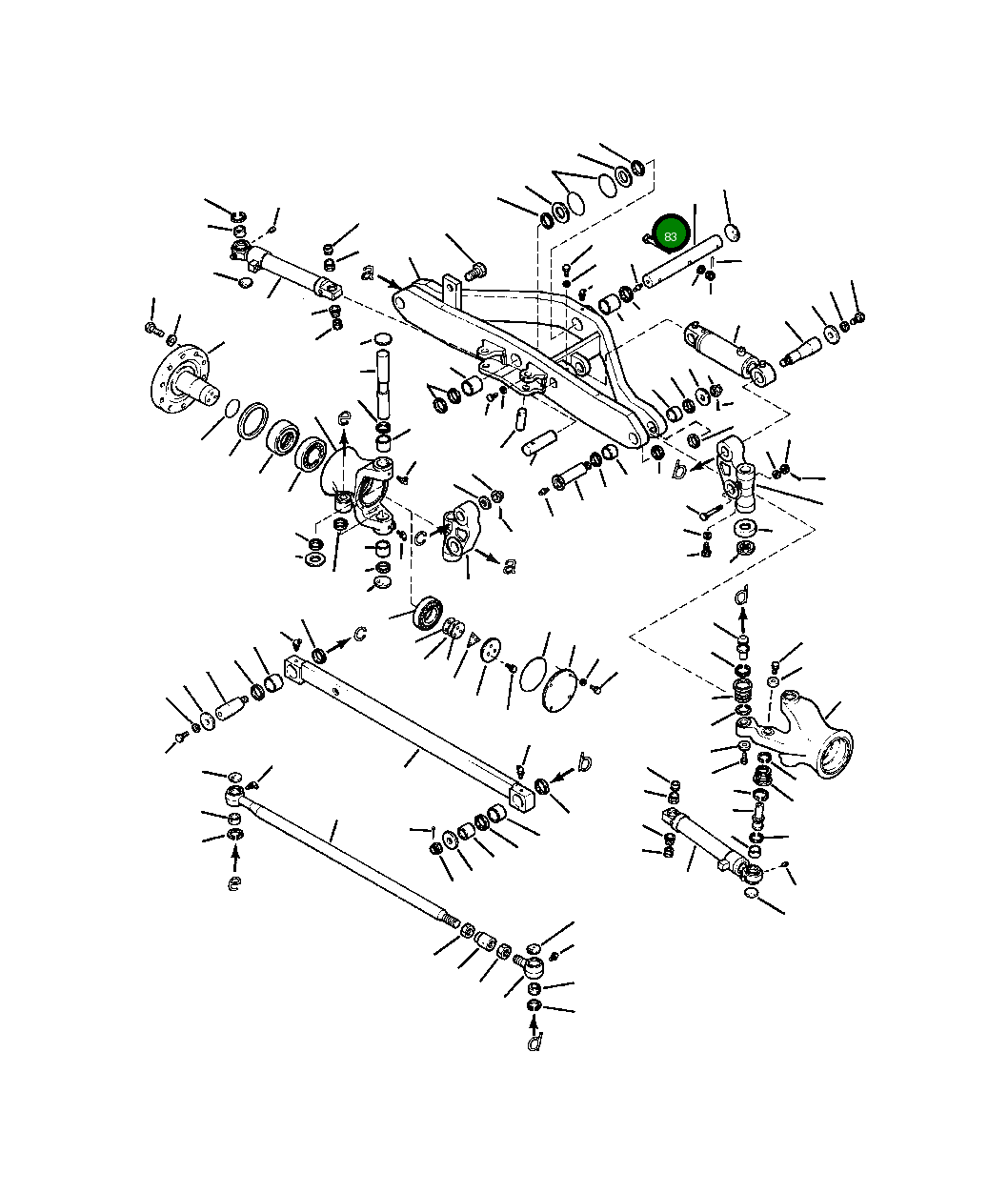 Болт 1439 083 H1 Komatsu
