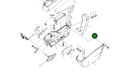 Крышка 20Y-43-42450 Komatsu