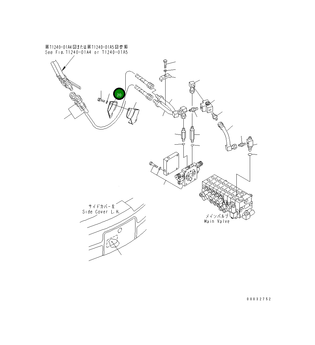 Крышка 22L-973-1B70 Komatsu