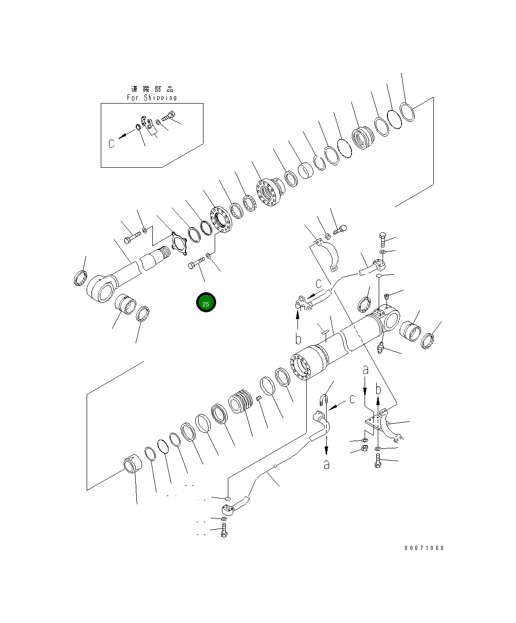 Болт 01010-82010 Komatsu
