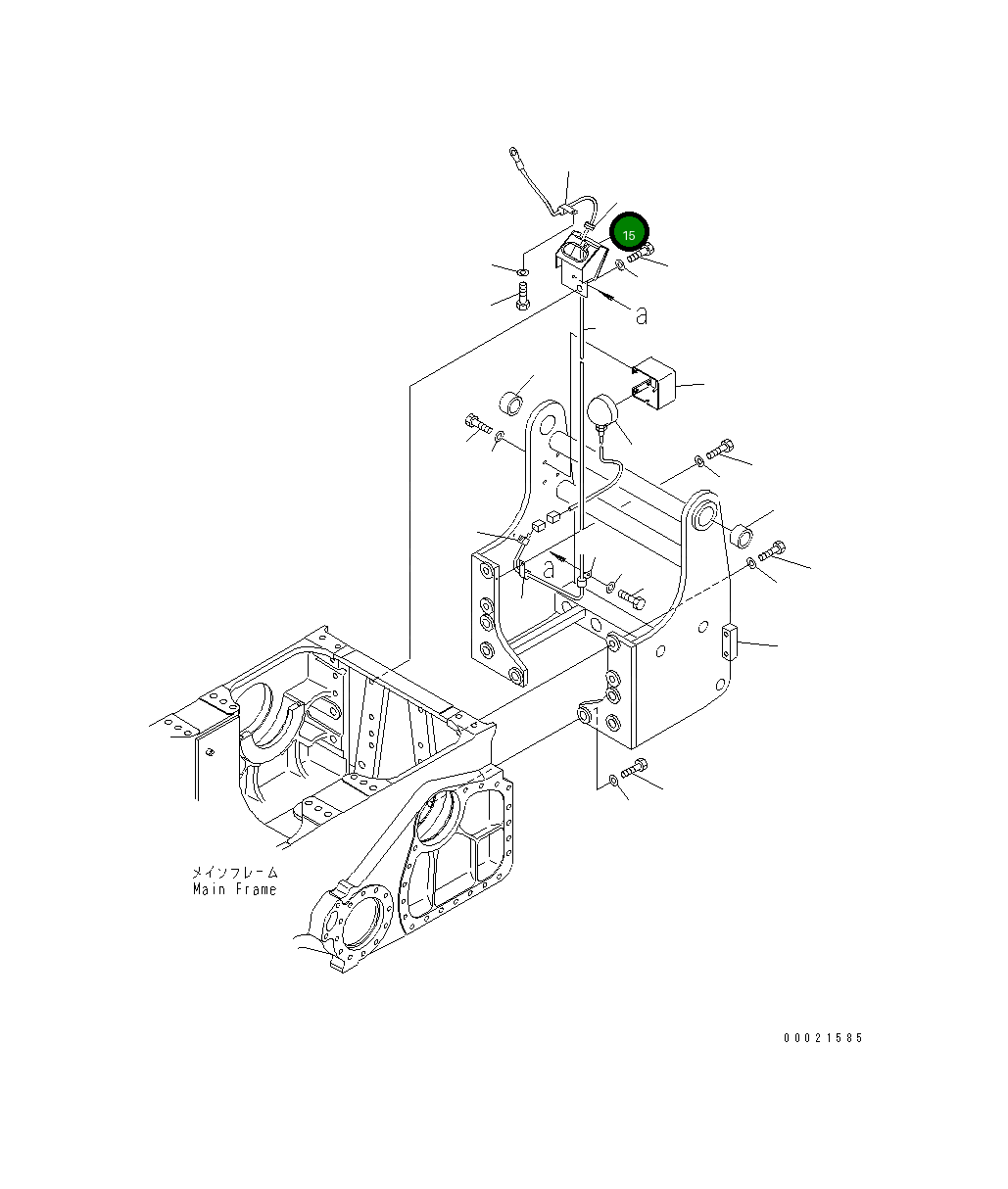 Крышка 14X-Z16-1430 Komatsu