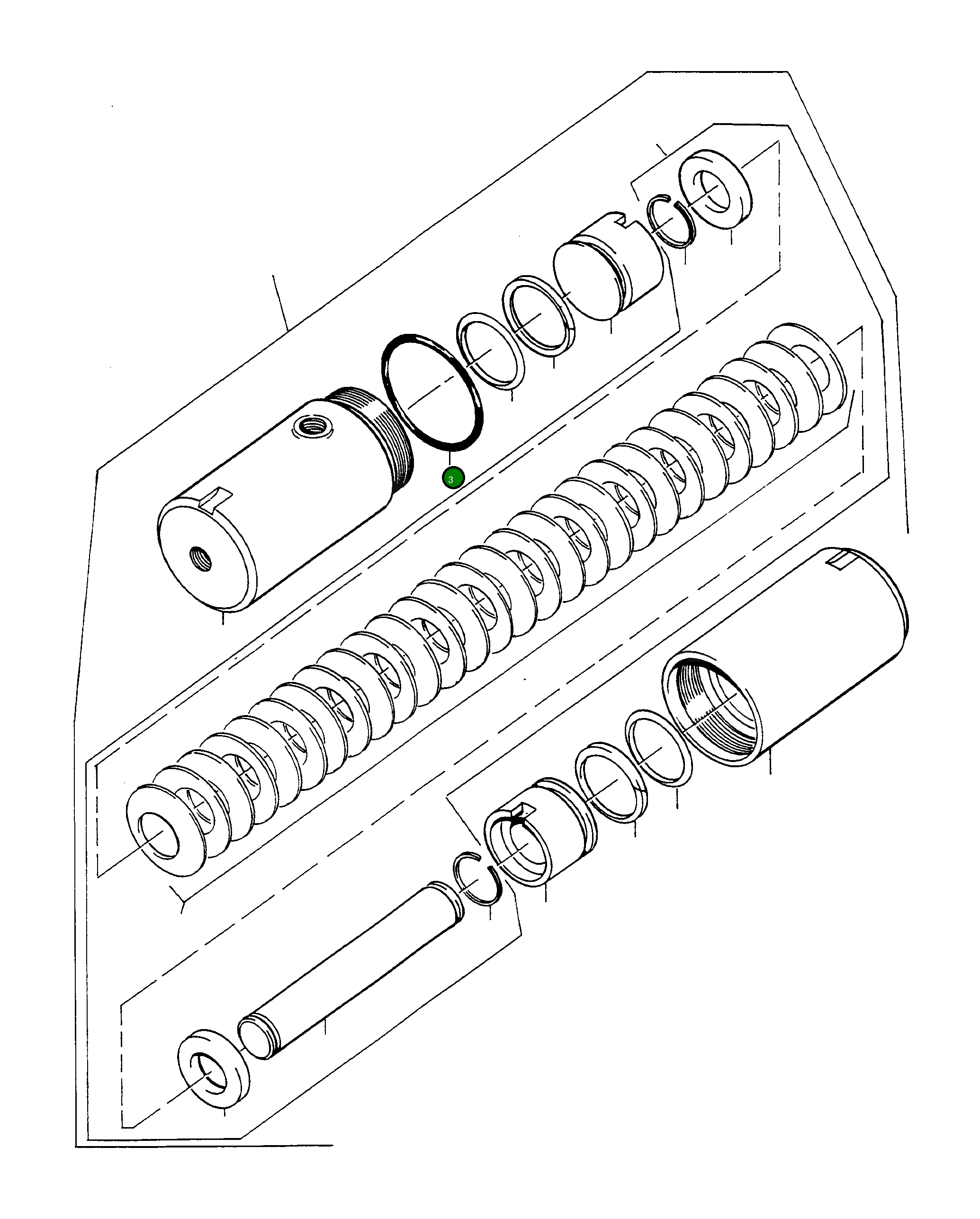 Кольцо уплотнительное (O-Ring) 2995792X1 Komatsu