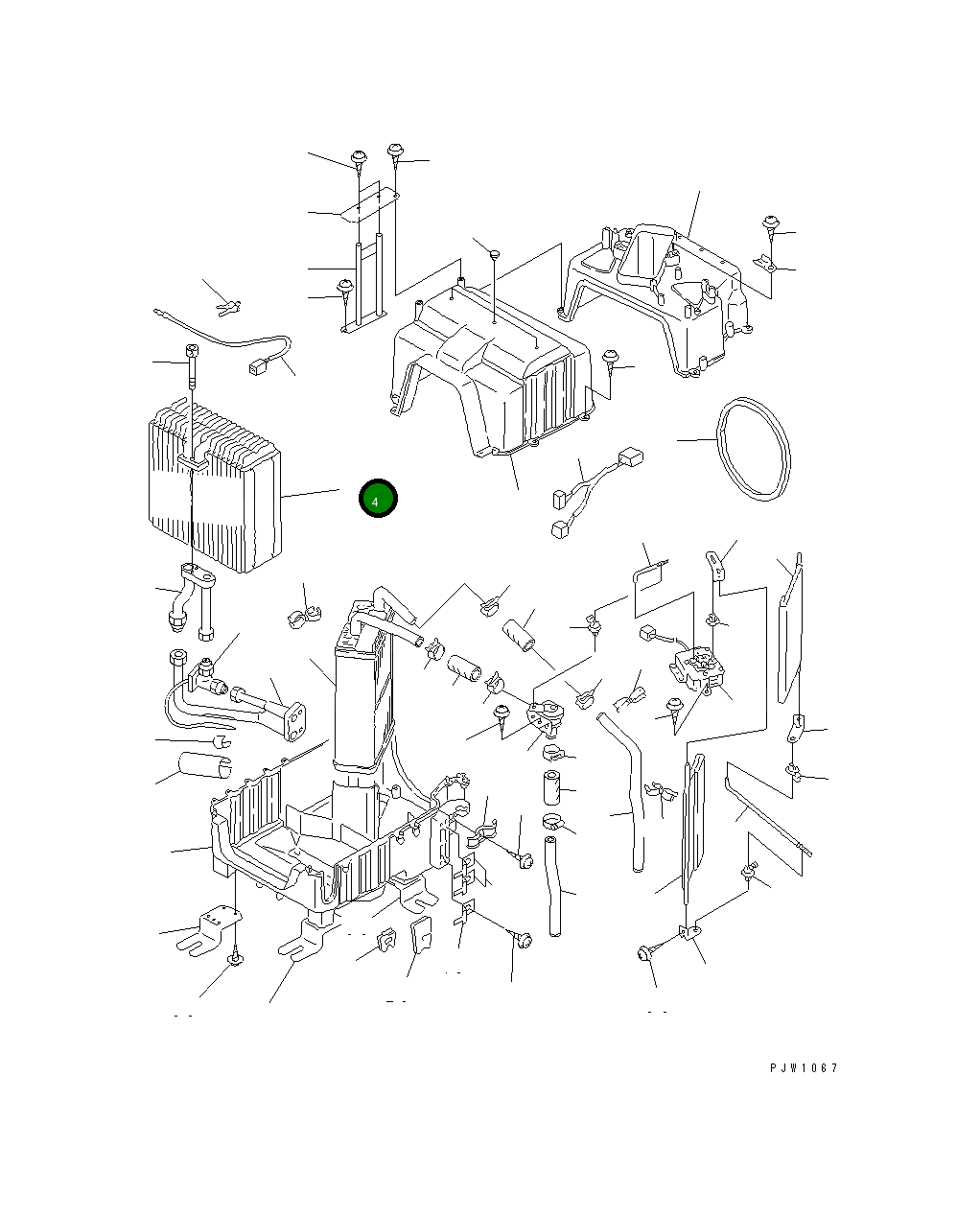 Кольцо уплотнительное (O-Ring) ND949142-0030 Komatsu