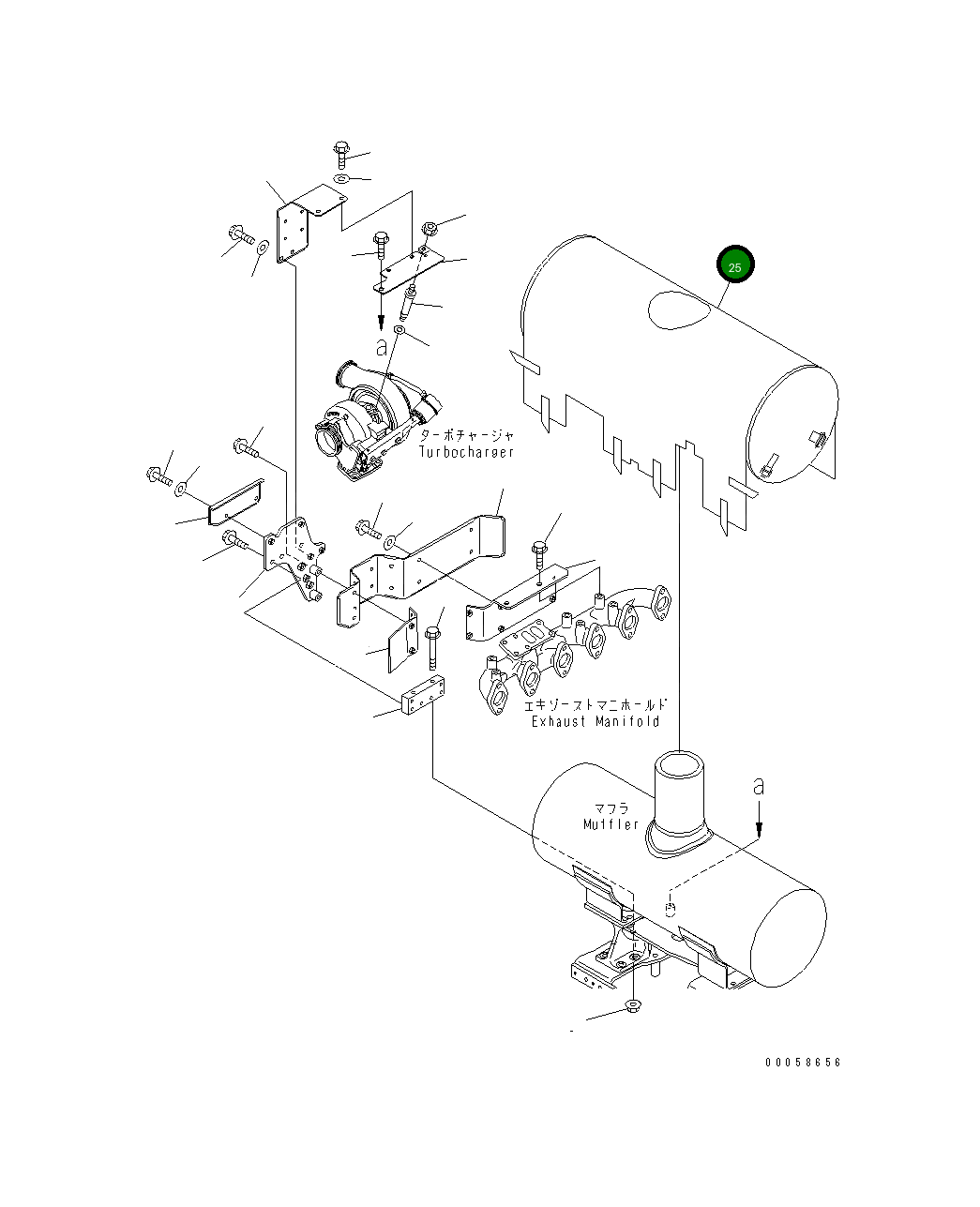 Крышка 6754-81-5811 Komatsu