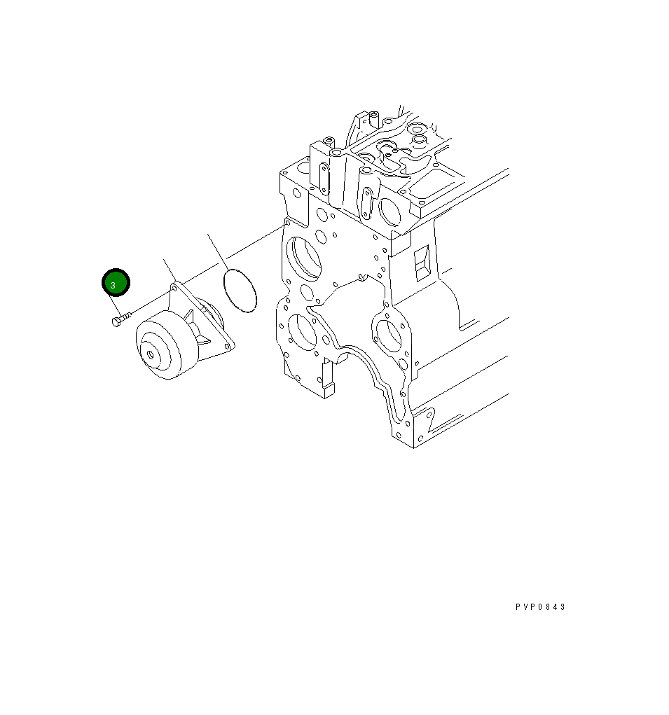 Болт 6742-01-5310 Komatsu