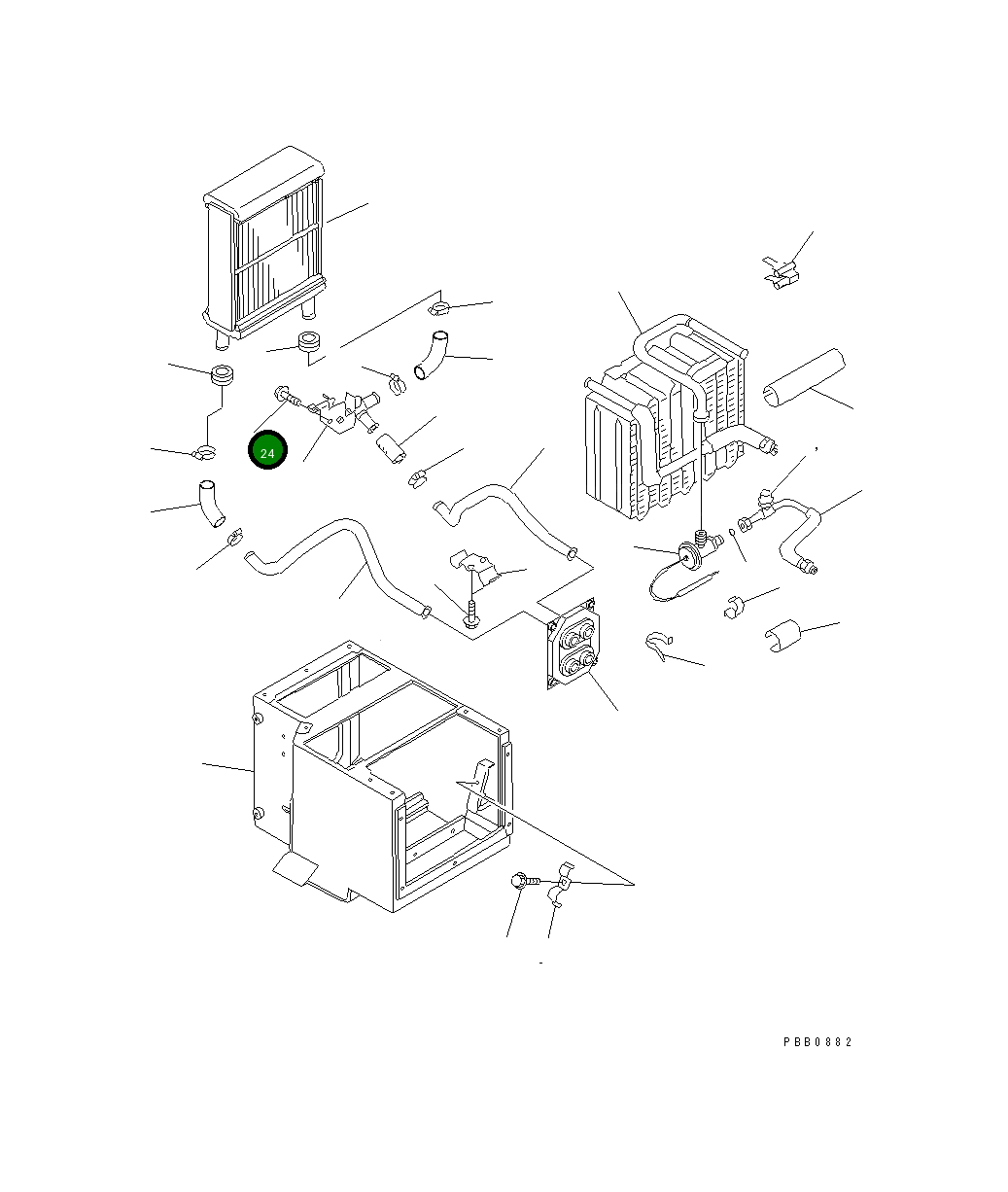 Болт ND915100-6081 Komatsu