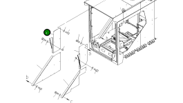 Крышка 21T-54-36581 Komatsu