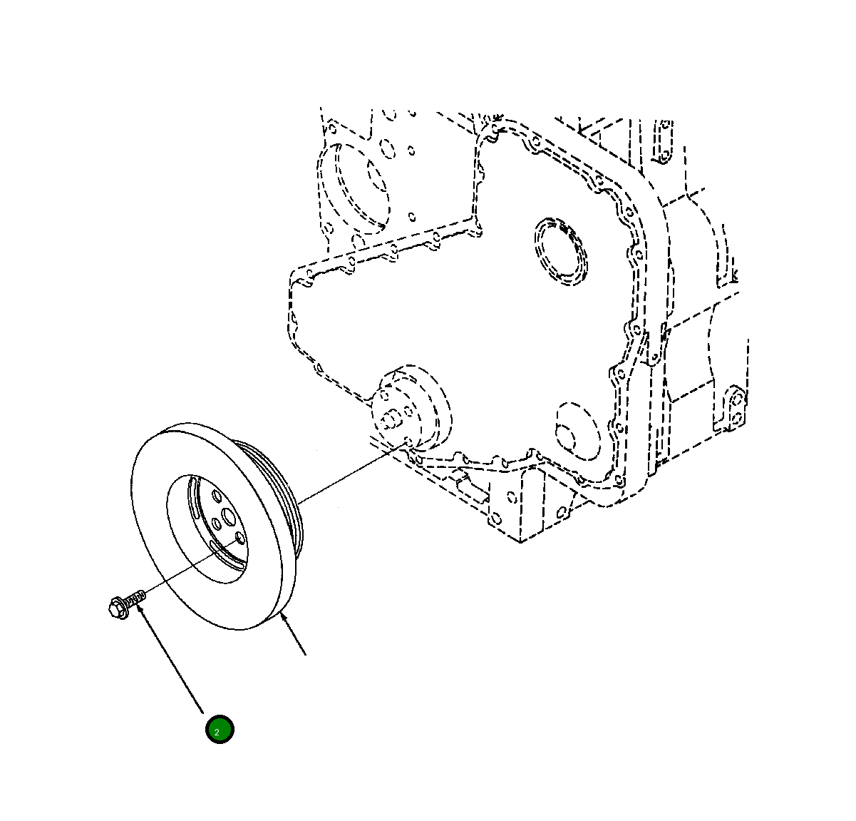 Болт 1241 029 H1 Komatsu