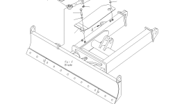Крышка 22M-71-29340 Komatsu