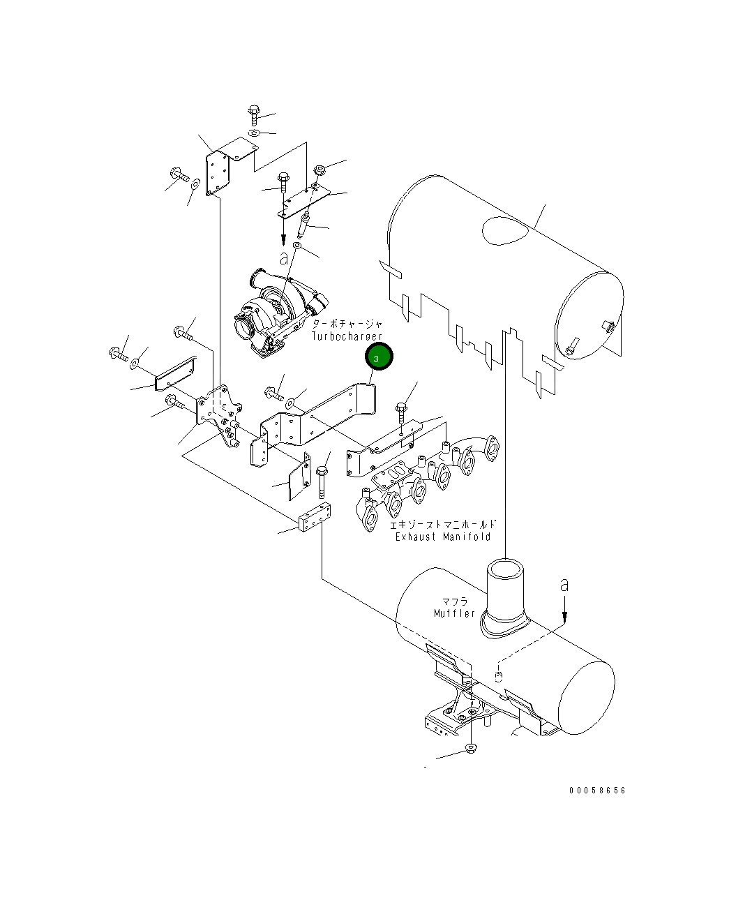 Крышка 6754-81-8811  Komatsu