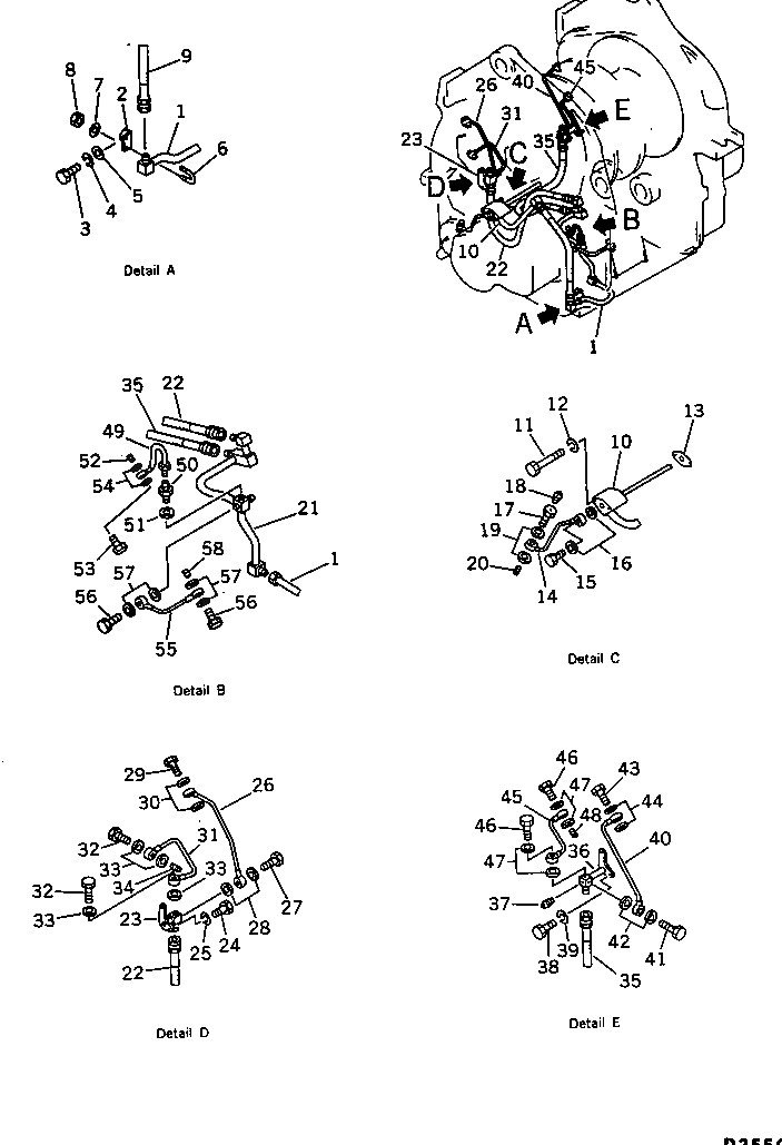 Болт 176-76-21820 Komatsu
