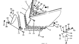 Болт 232-970-1241 Komatsu