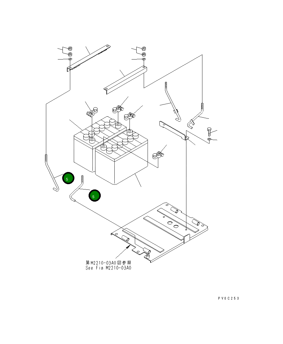 Болт 11Y-06-11270 Komatsu