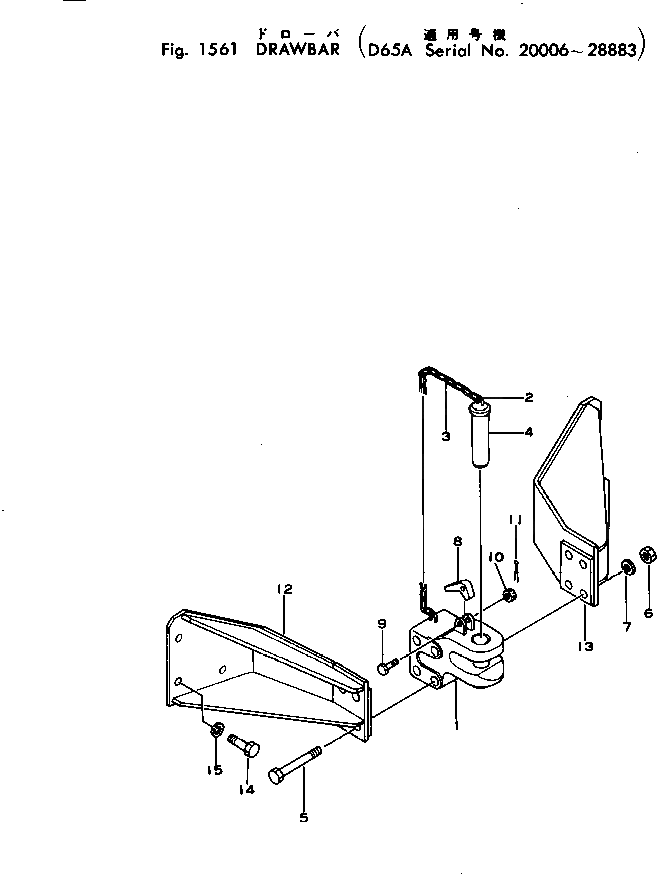 Болт 144-69-11160 Komatsu
