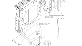 Крышка 208-03-75731 Komatsu