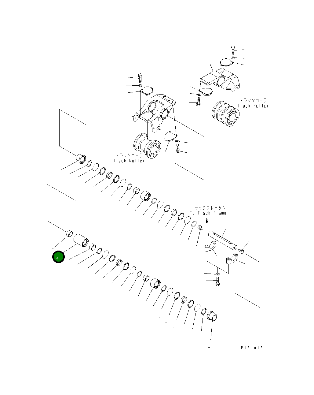 Кольцо 17A-30-16241 Komatsu