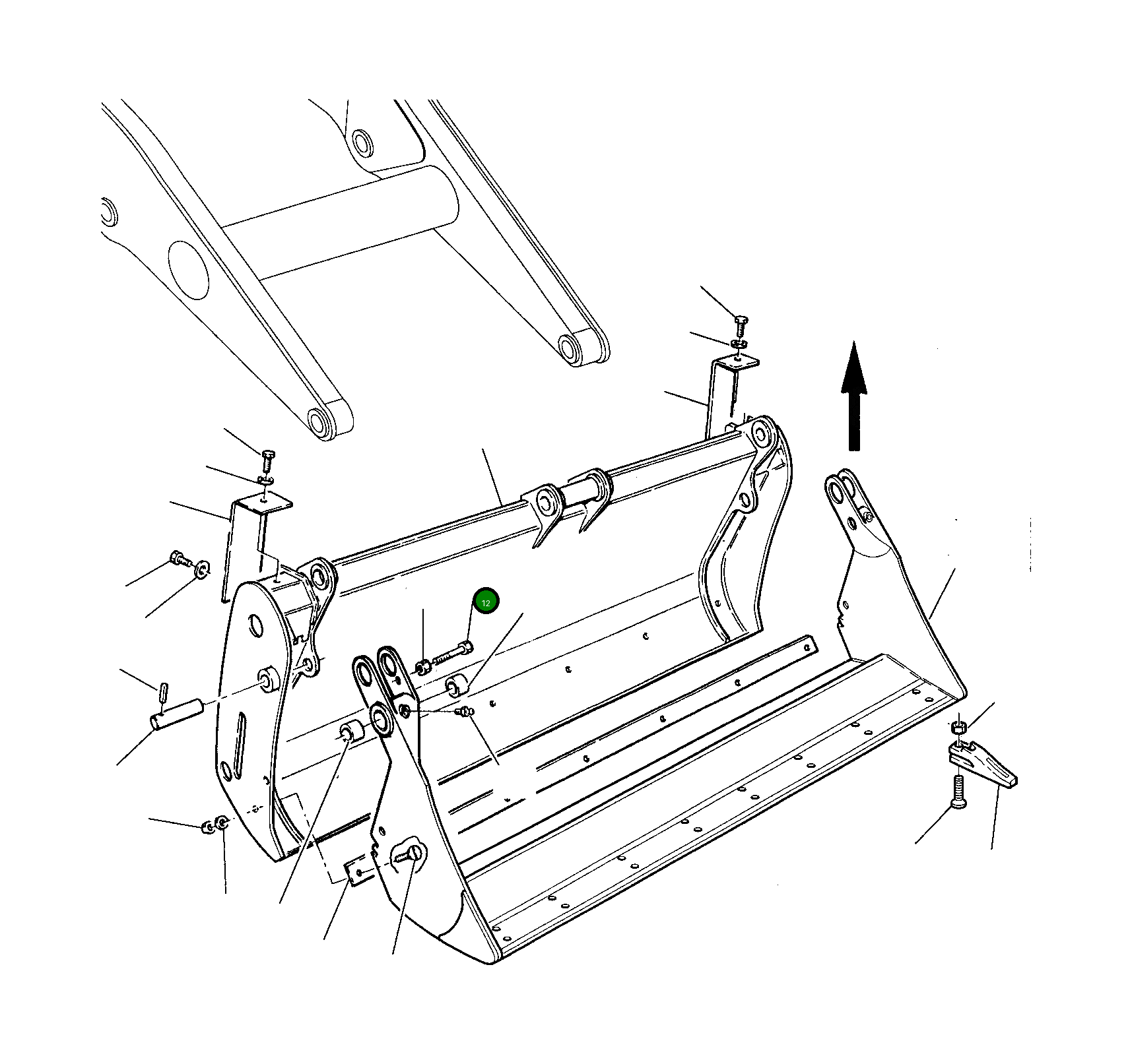 Болт 801014581 Komatsu