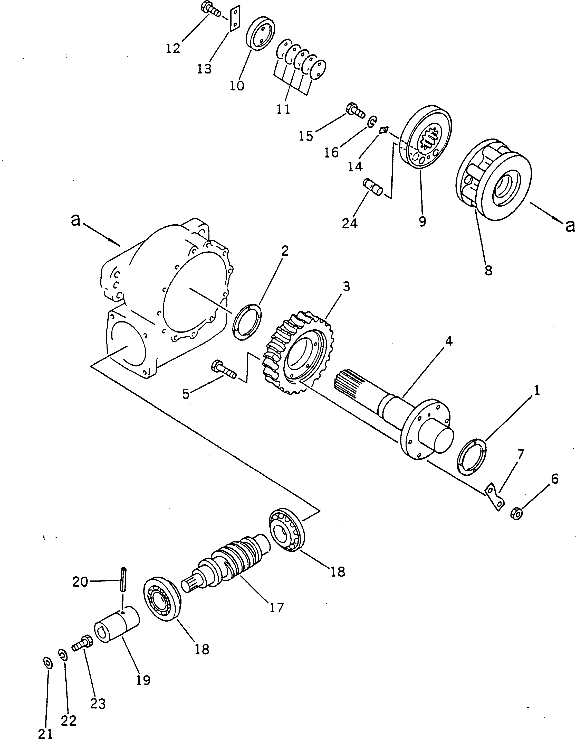 Болт 02010-70622  Komatsu