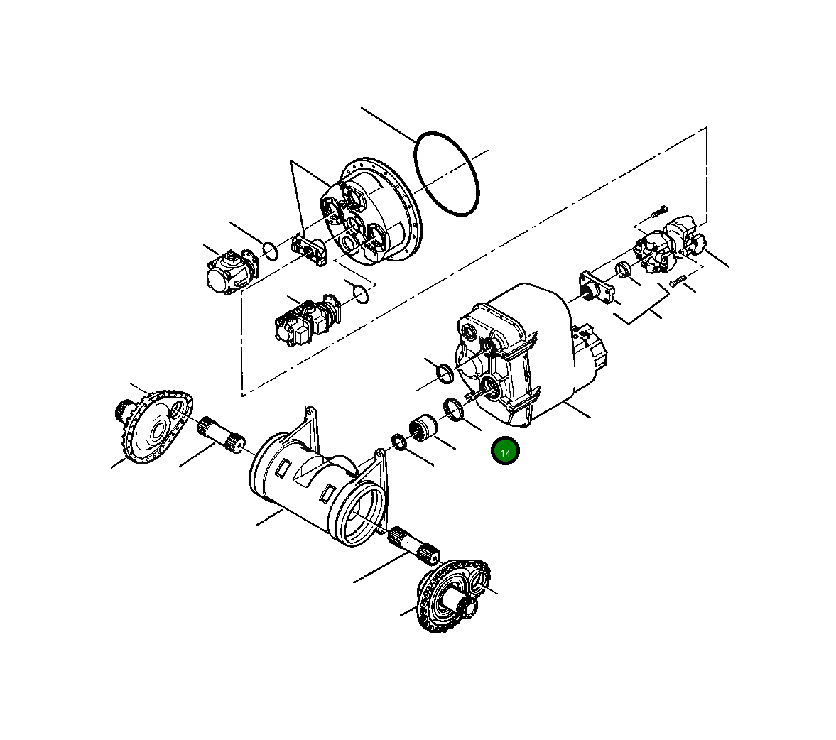 Кольцо уплотнительное (O-Ring) 730 919 C1 Komatsu