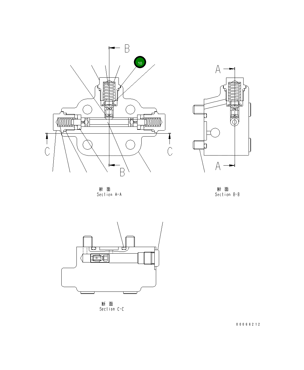 Кольцо уплотнительное (O-Ring) UC1098308629  Komatsu
