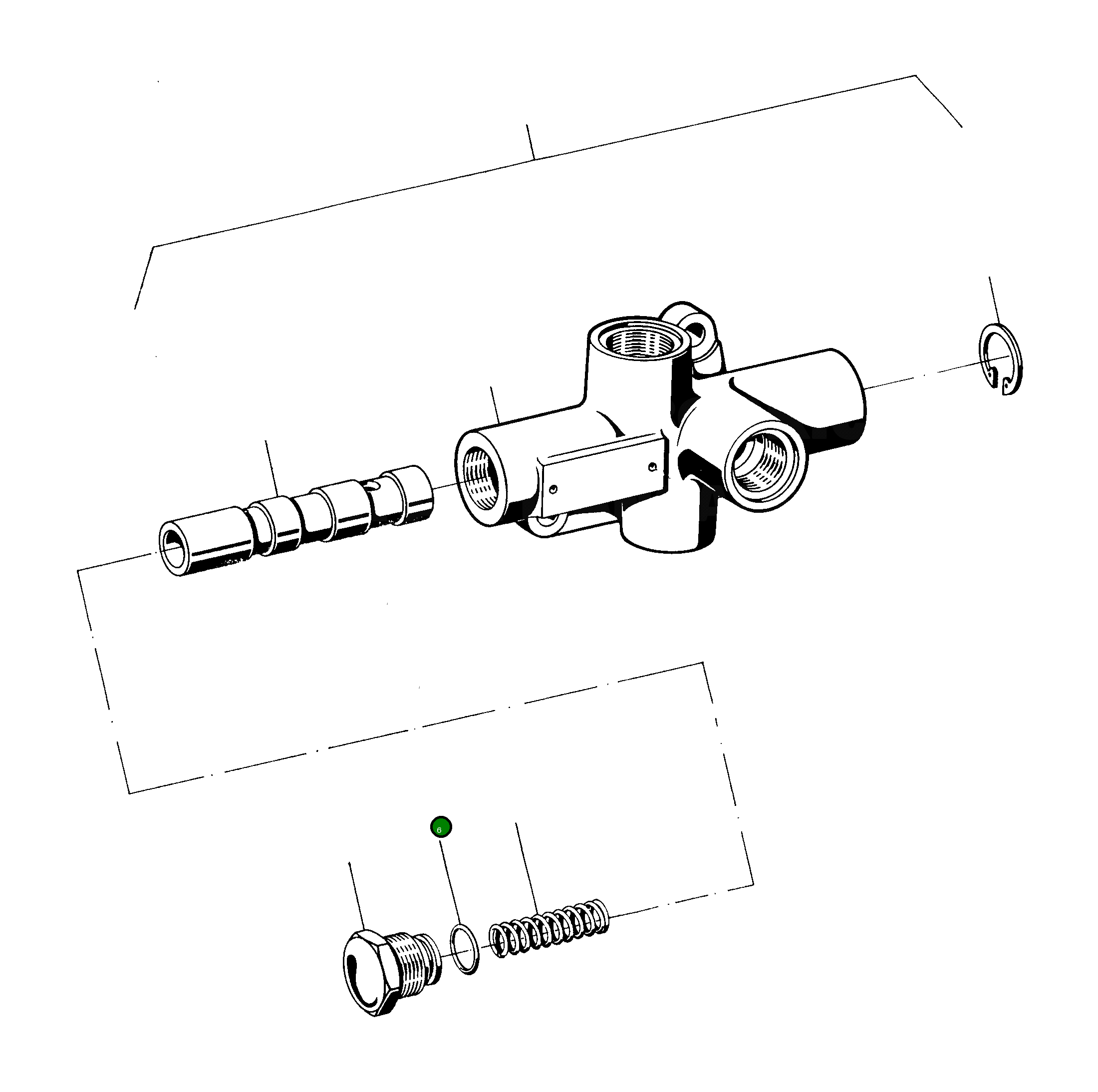 Кольцо уплотнительное (O-Ring) 3001496X1 Komatsu