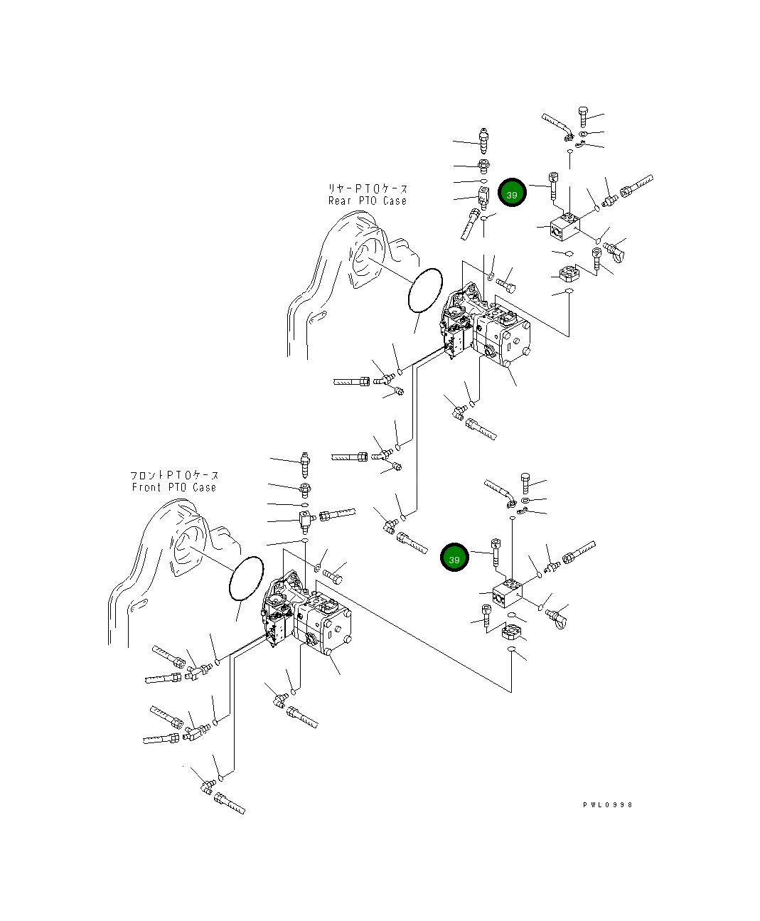 Болт 01252-31290 Komatsu
